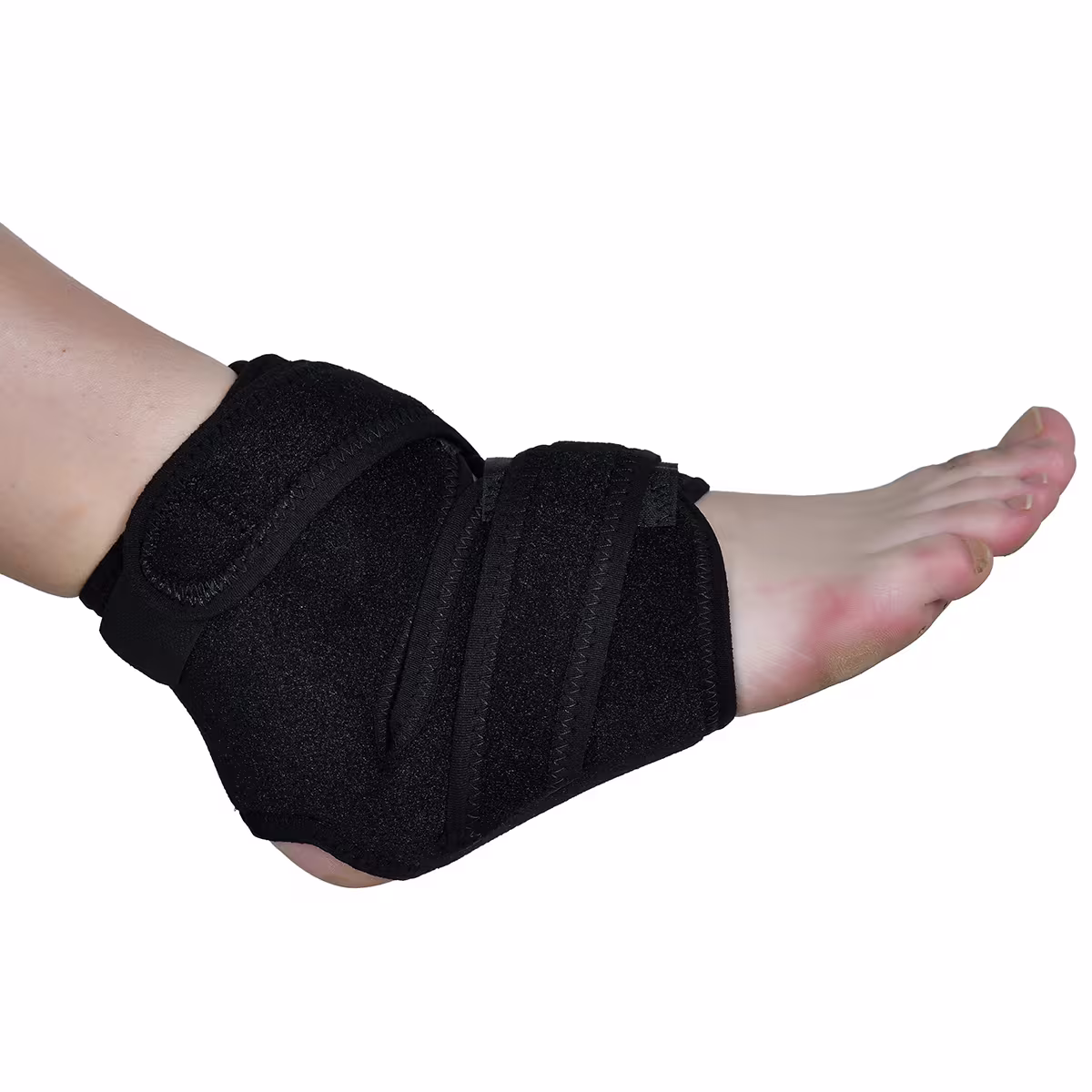 Orthovixa Premium Ankle Support Compression Brace | Adjustable Wrap for Pain Relief & Recovery, Ankle Protection image 2
