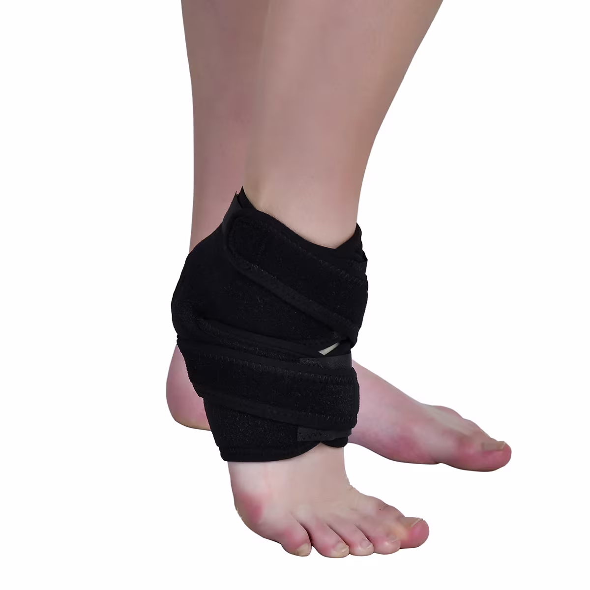 Orthovixa Premium Ankle Support Compression Brace | Adjustable Wrap for Pain Relief & Recovery, Ankle Protection image 3