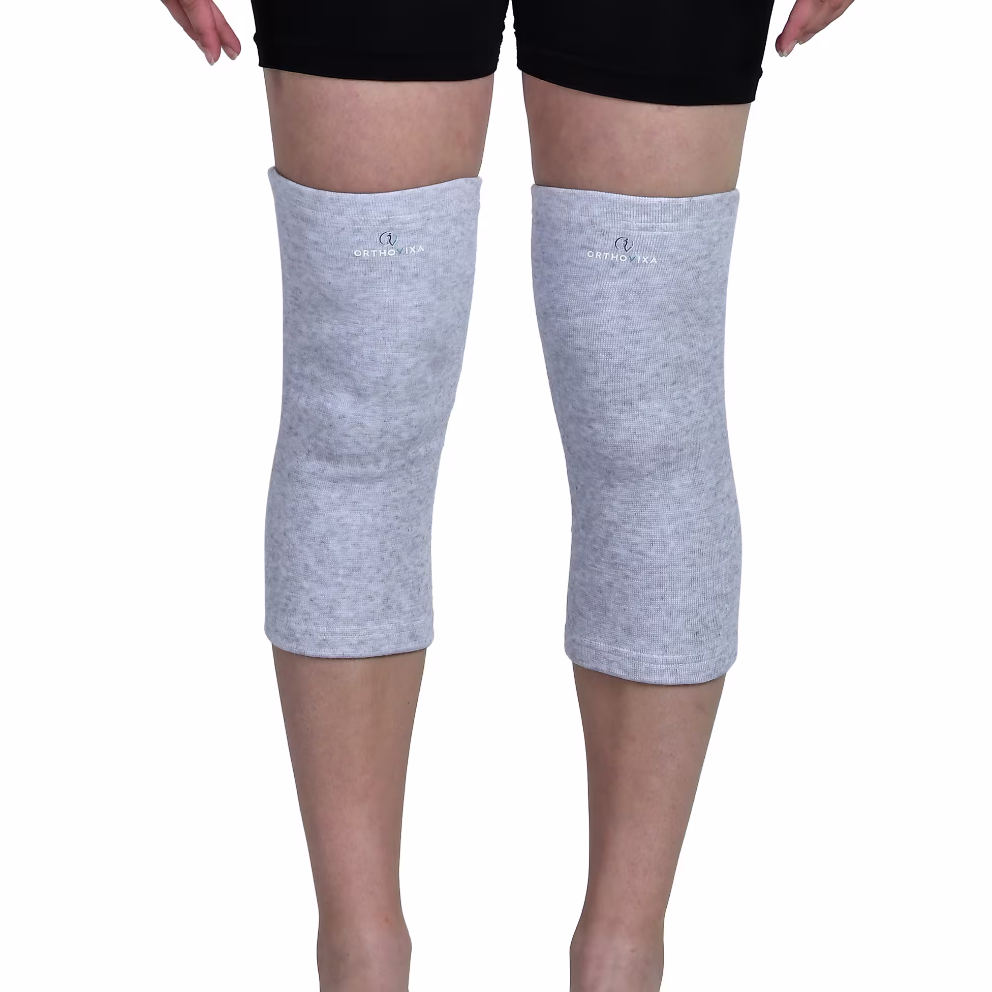 Orthovixa Bamboo Knee Cap | Natural Compression, Moisture-Wicking, Odour-Free Pain Relief image 3