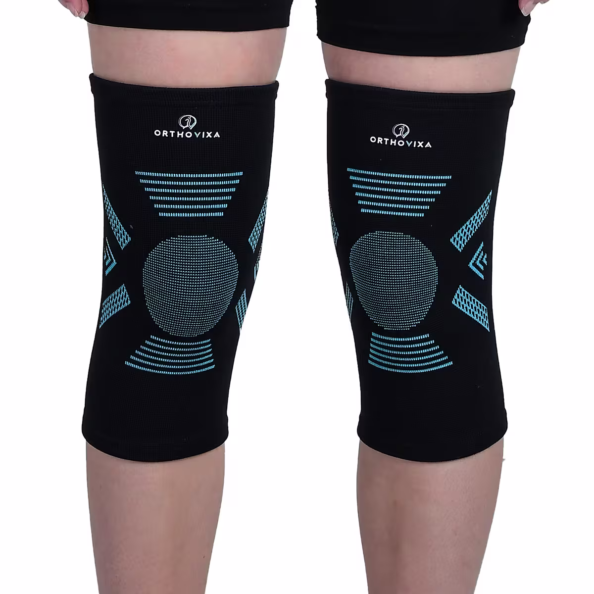 Orthovixa Knee Cap 3D for Sports, Gym, Running, Jogging & Weightlifting (Men) image 2