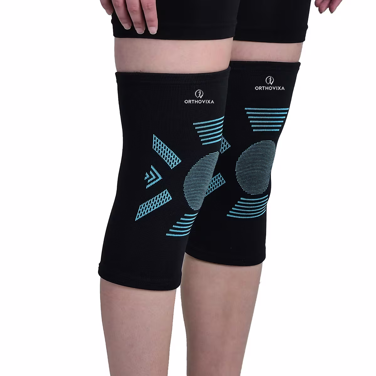 Orthovixa Knee Cap 3D for Sports, Gym, Running, Jogging & Weightlifting (Men) image 4