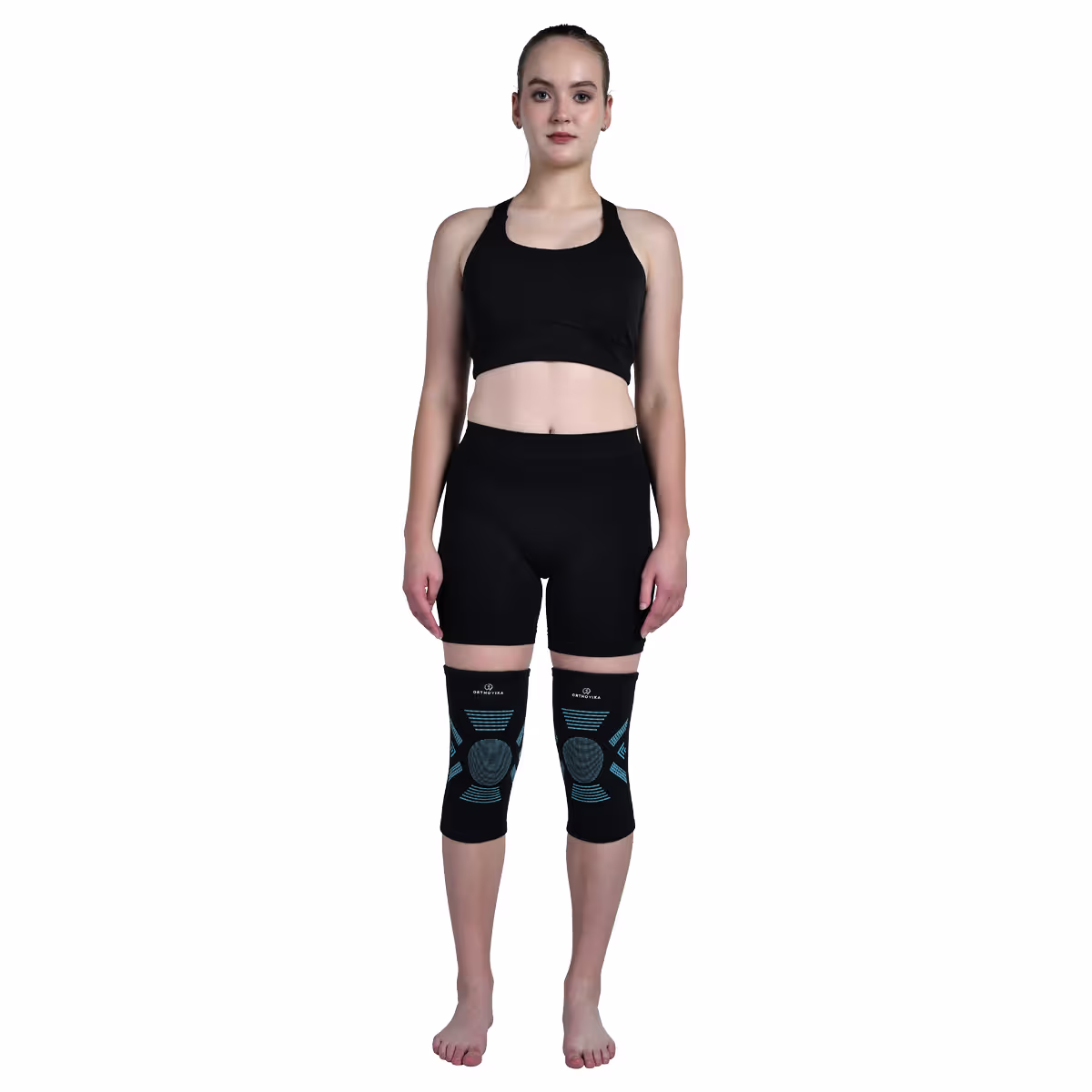 Orthovixa Knee Cap 3D for Sports, Gym, Running, Jogging & Weightlifting (Men) image 5