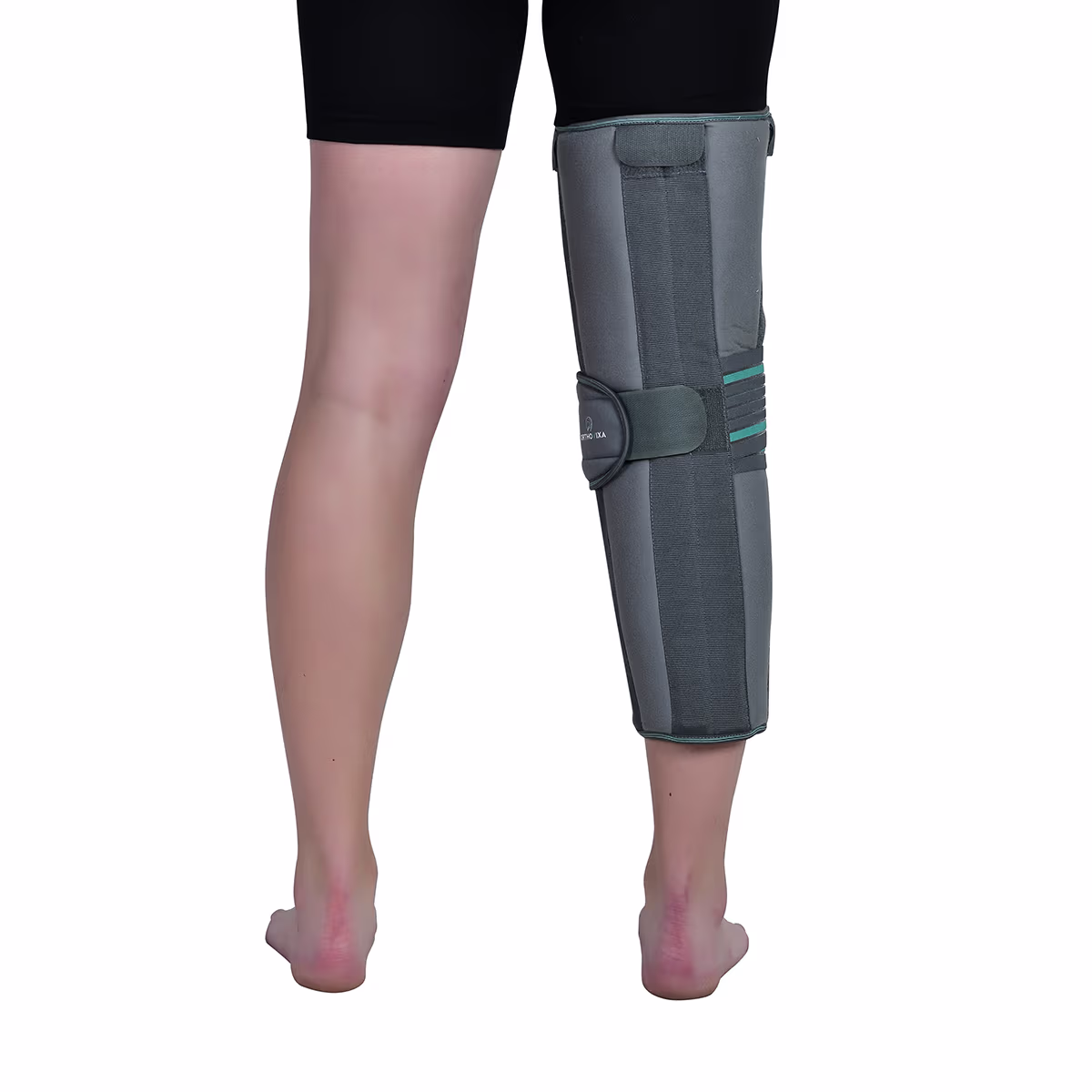 Orthovixa Knee Immobiliser | Foam Padding with Aluminium Splints image 3